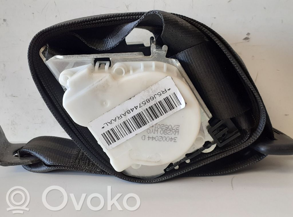 Skoda Fabia Mk2 (5J) Cintura di sicurezza posteriore