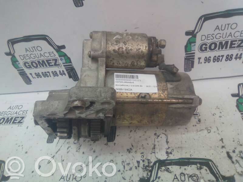 Starter motor   0K9BV18400A