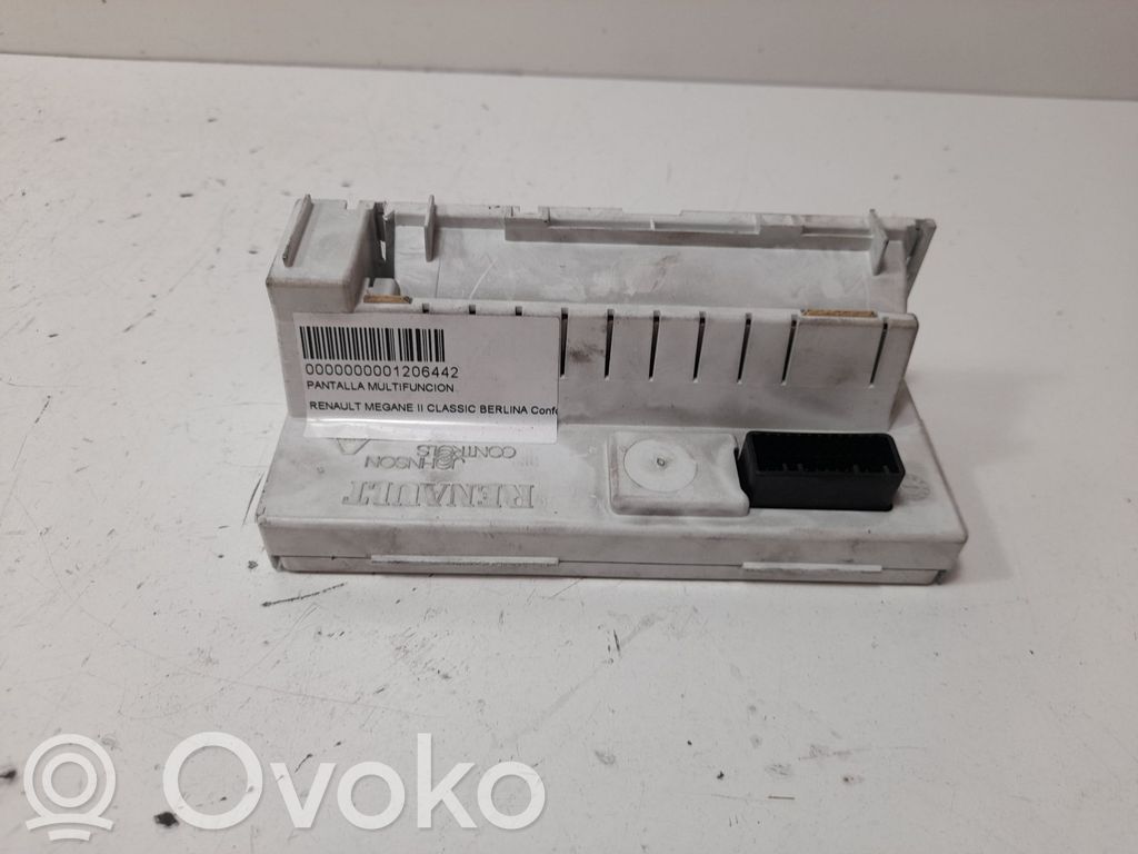 Renault Megane II Monitori/näyttö/pieni näyttö 