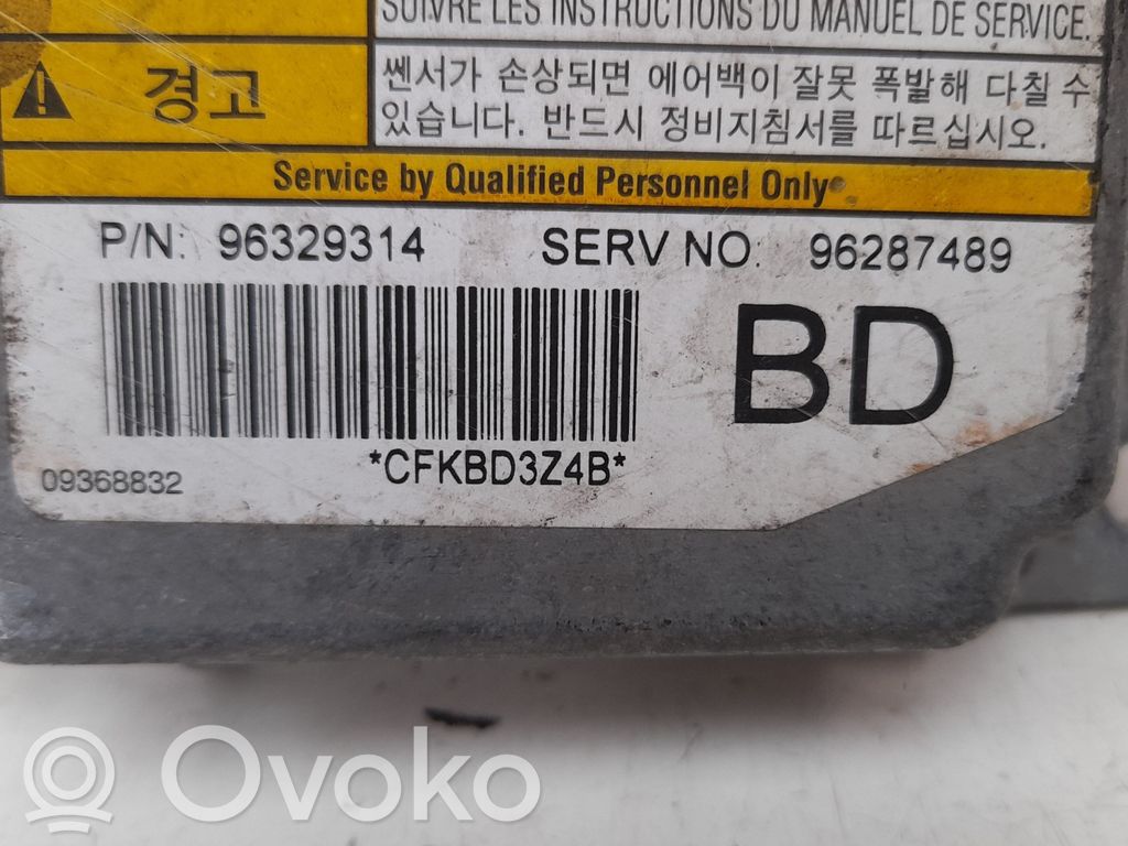 Airbag control unit/module   96329314