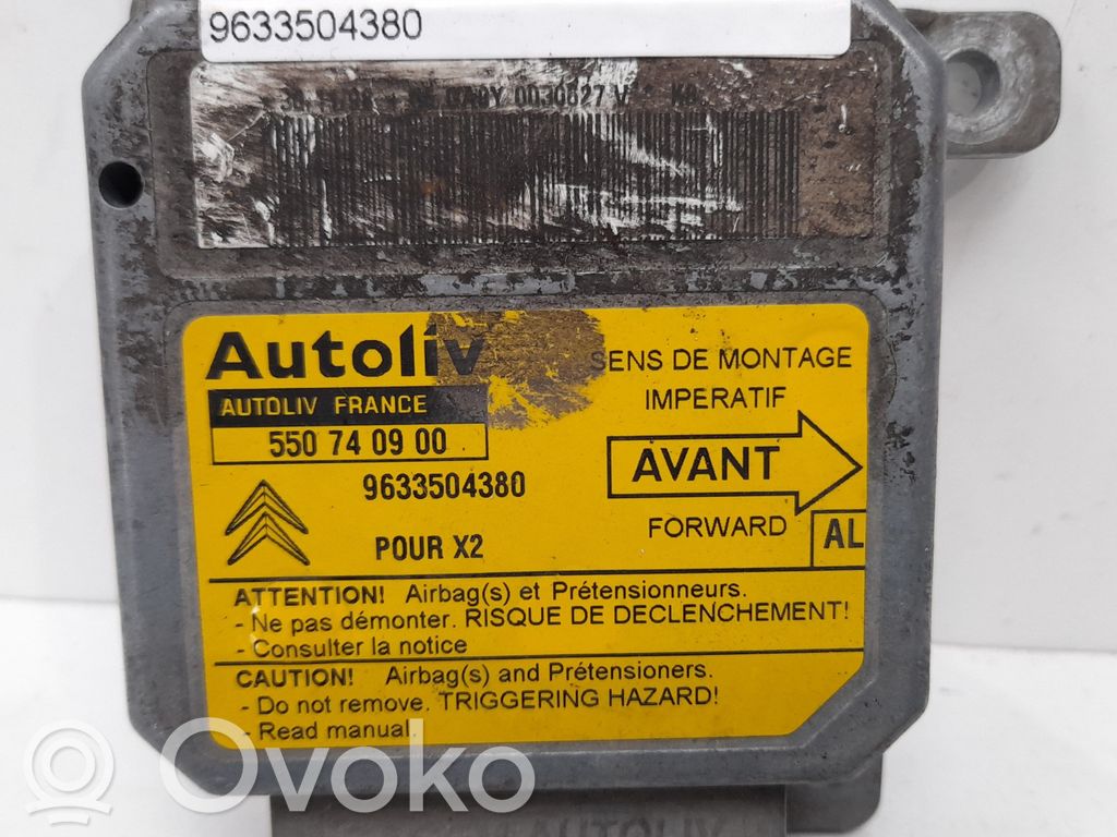 Citroen Xantia Centralina/modulo airbag 