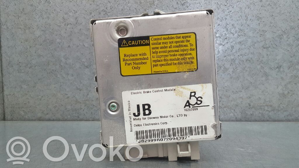 ABS control unit/module   16252999