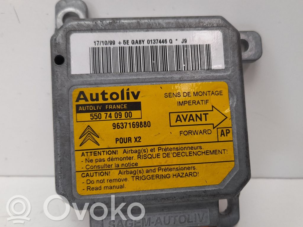 Citroen Xantia Unitate/modul de comandă airbaguri
