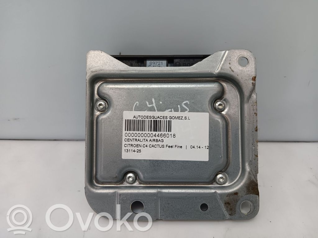 Citroen C4 Cactus Centralina/modulo airbag 