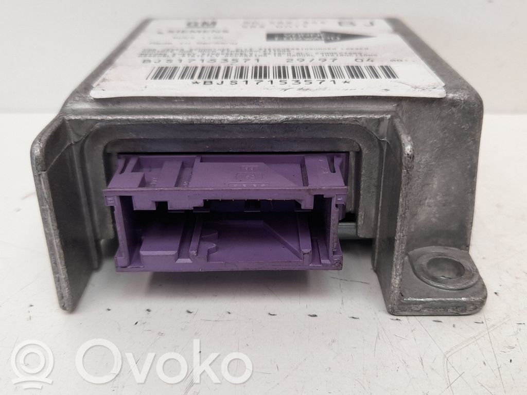 Unidad de control/módulo del Airbag   90562544