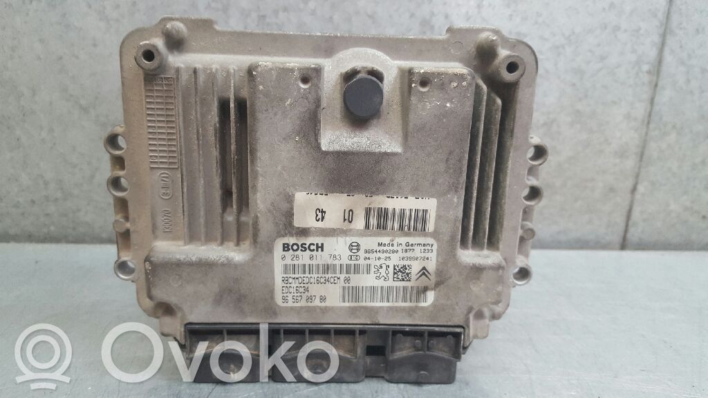 Unidad de control/módulo del motor   9656709780