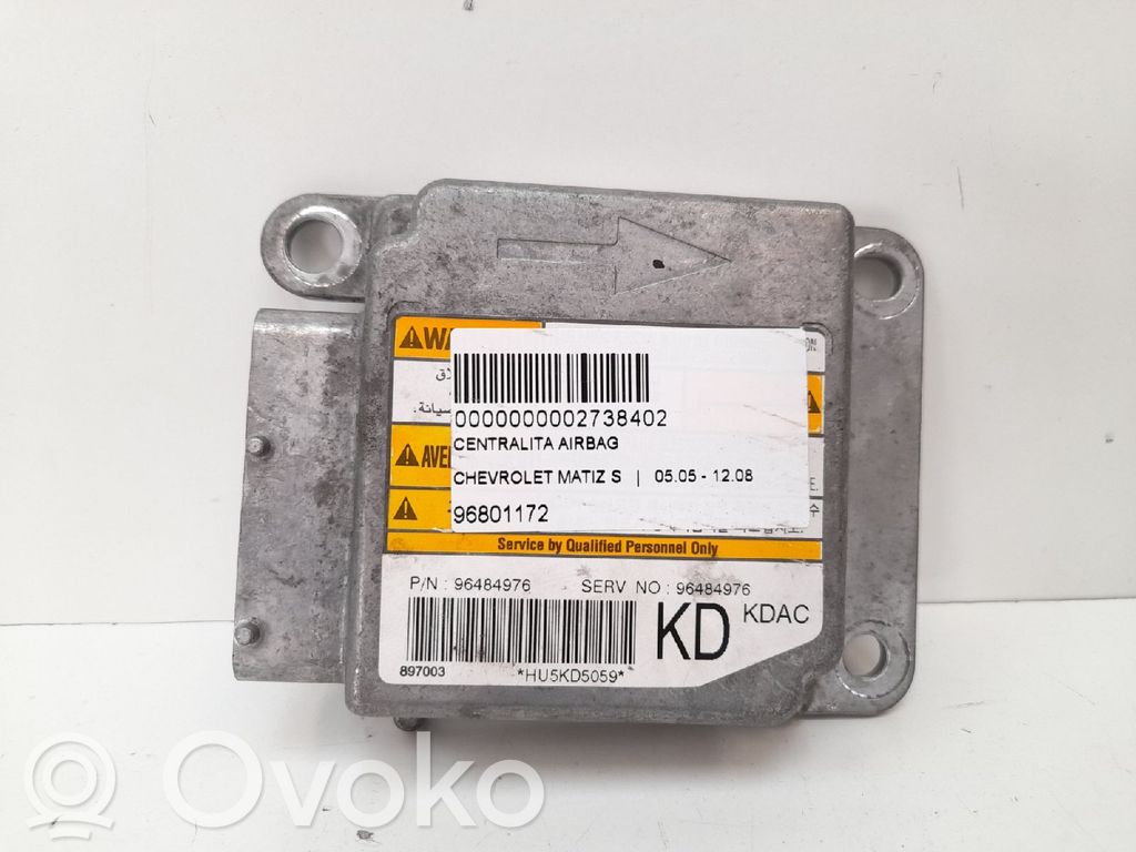 Airbag control unit/module   96484976