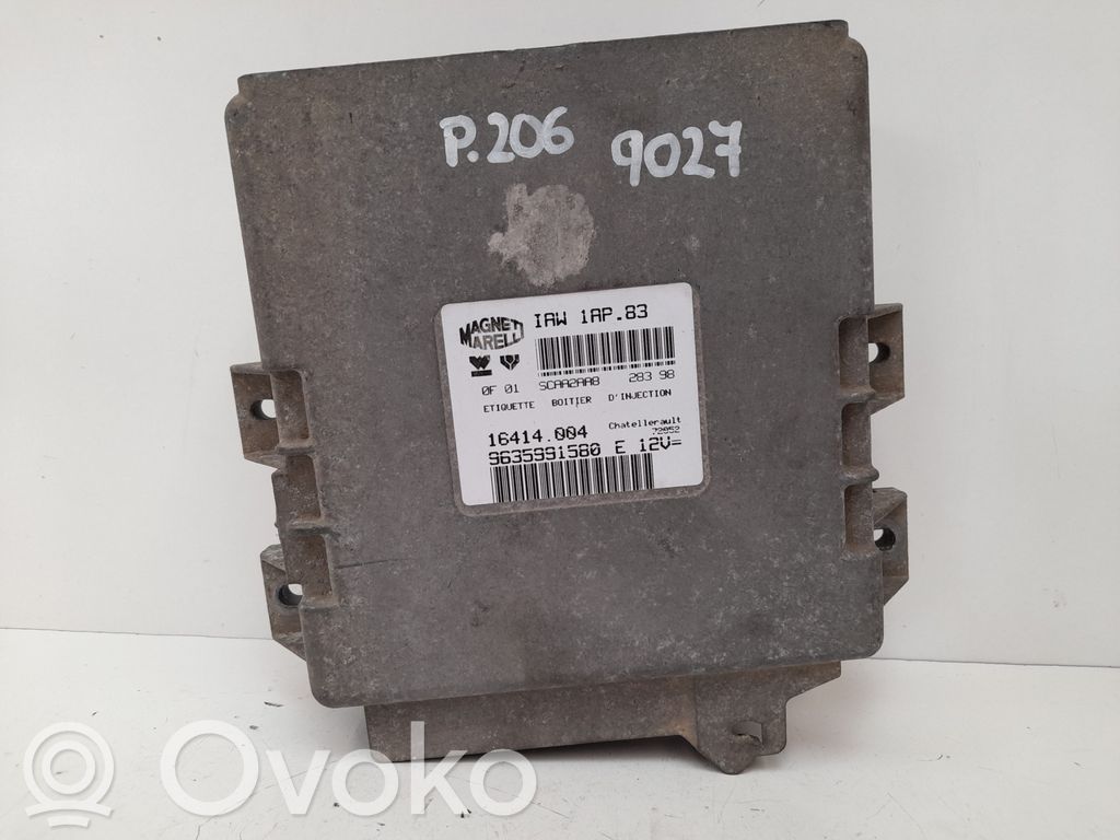 Peugeot 206 Engine control unit/module 