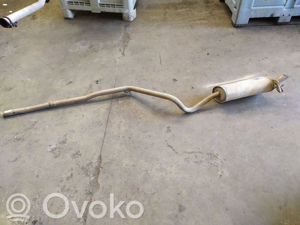 Nissan Kubistar Tłumik tylny / Końcowy / Wydech 
