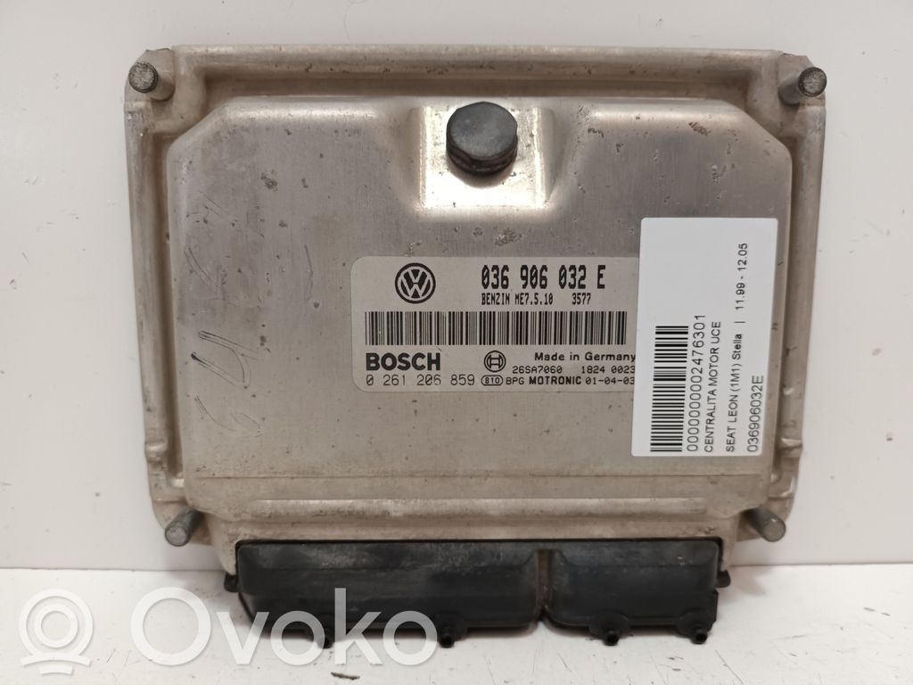 Unidad de control/módulo del motor   036906032E