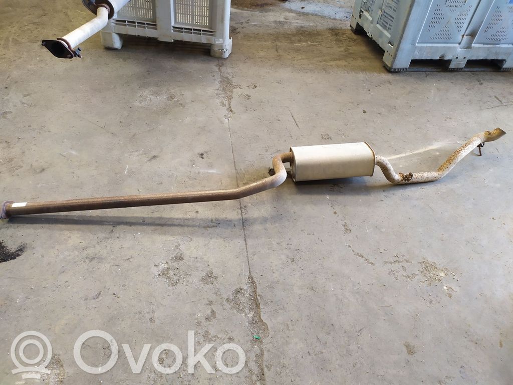Ford Focus Marmitta/silenziatore posteriore tubo di scappamento