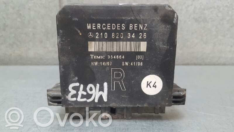 Mercedes-Benz E W210 Centralina/modulo chiusura centralizzata portiere 