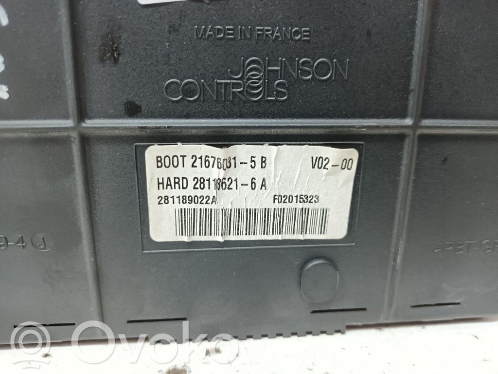 Citroen C4 Grand Picasso Modulo fusibile