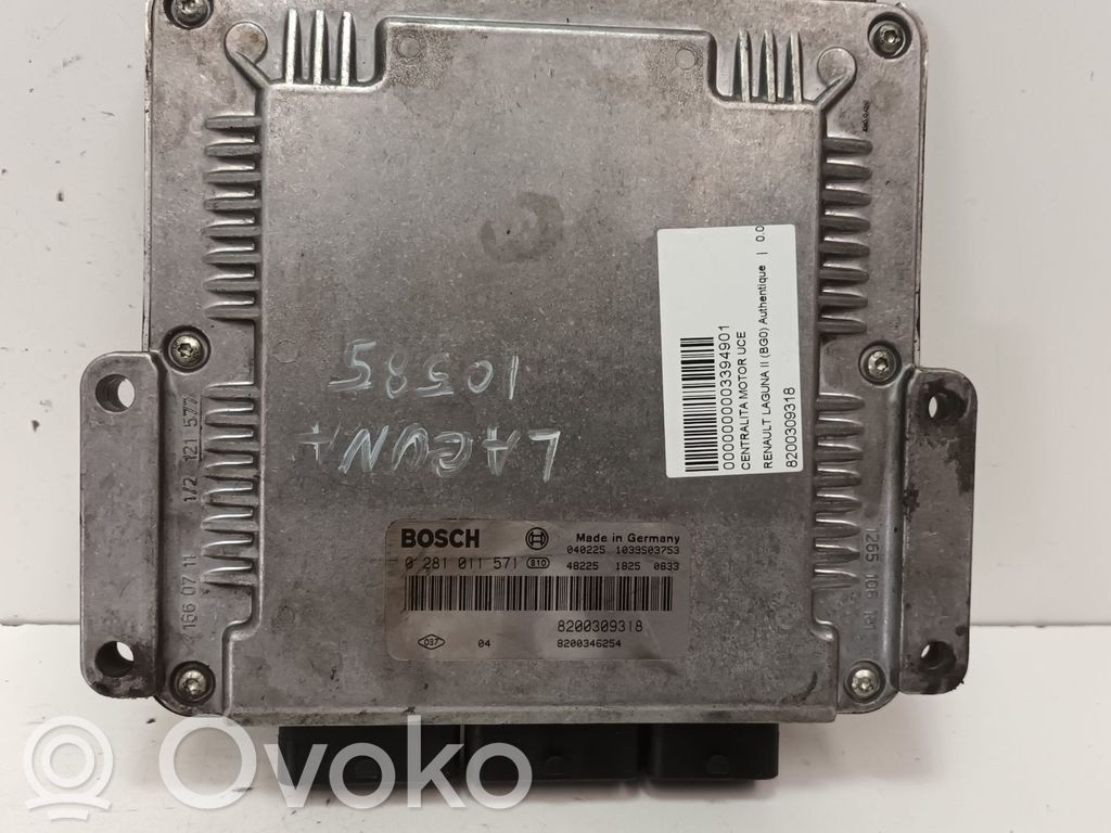 Sterownik / Moduł ECU   8200309318