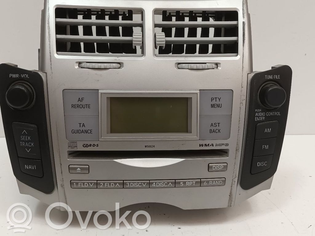 Toyota Yaris Unitate principală radio/CD/DVD/GPS 