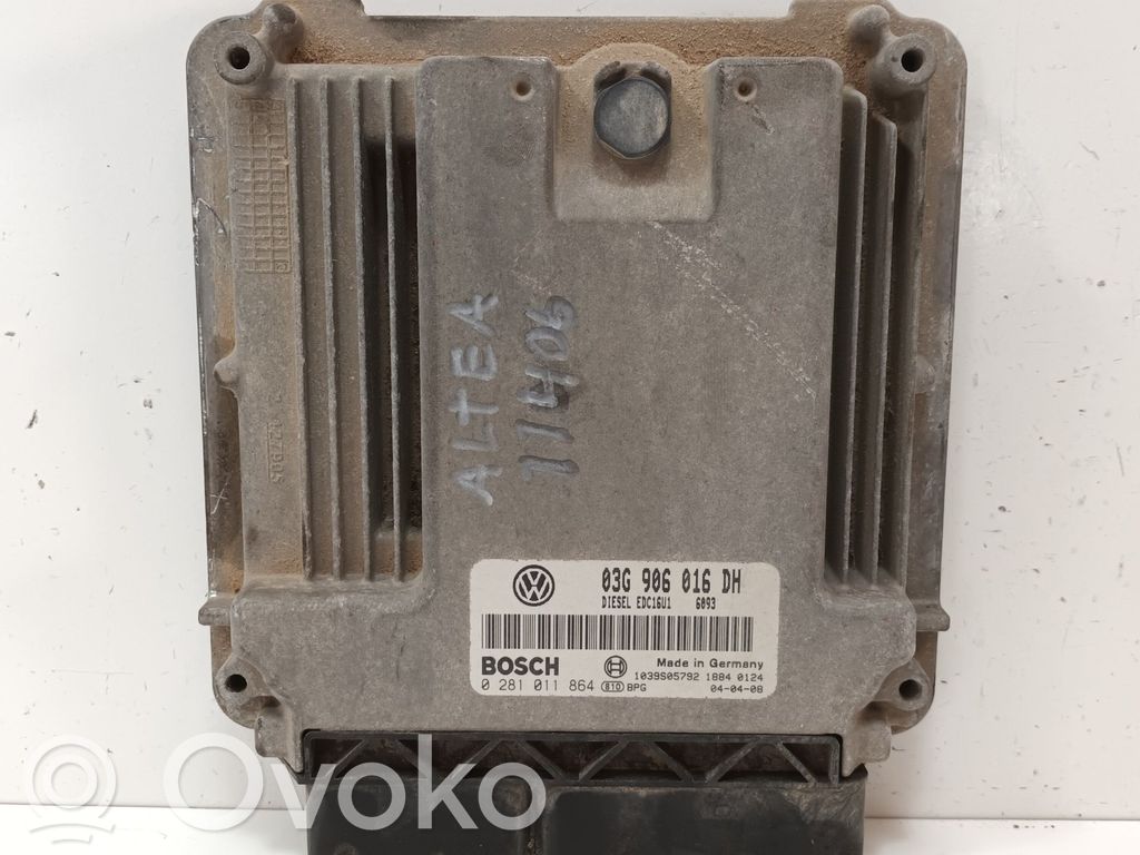 Unidad de control/módulo del motor   03G906016DH