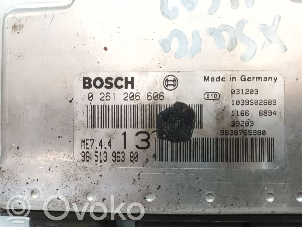 Sterownik / Moduł ECU   9651396380