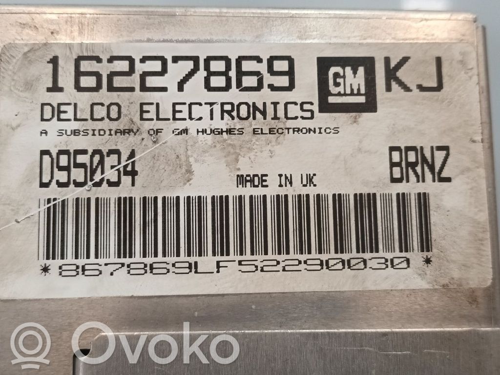 Engine control unit/module   16227869