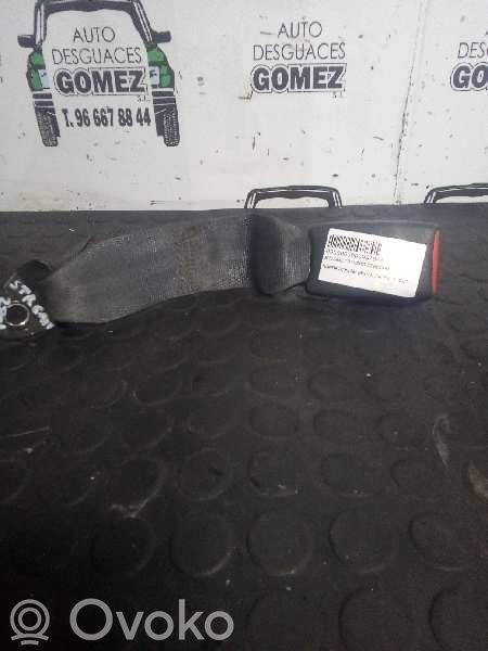 Hebilla del cinturón de seguridad trasero