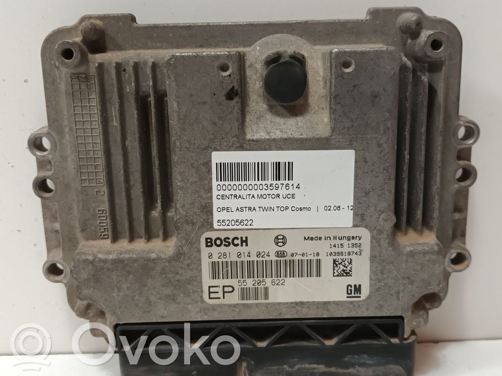 Opel Astra H Unitate/modul de control motor 