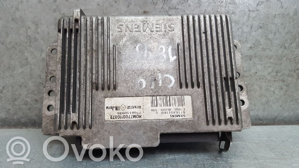 Renault Clio II Engine control unit/module 