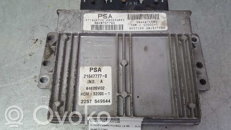 Engine control unit/module   9648707780