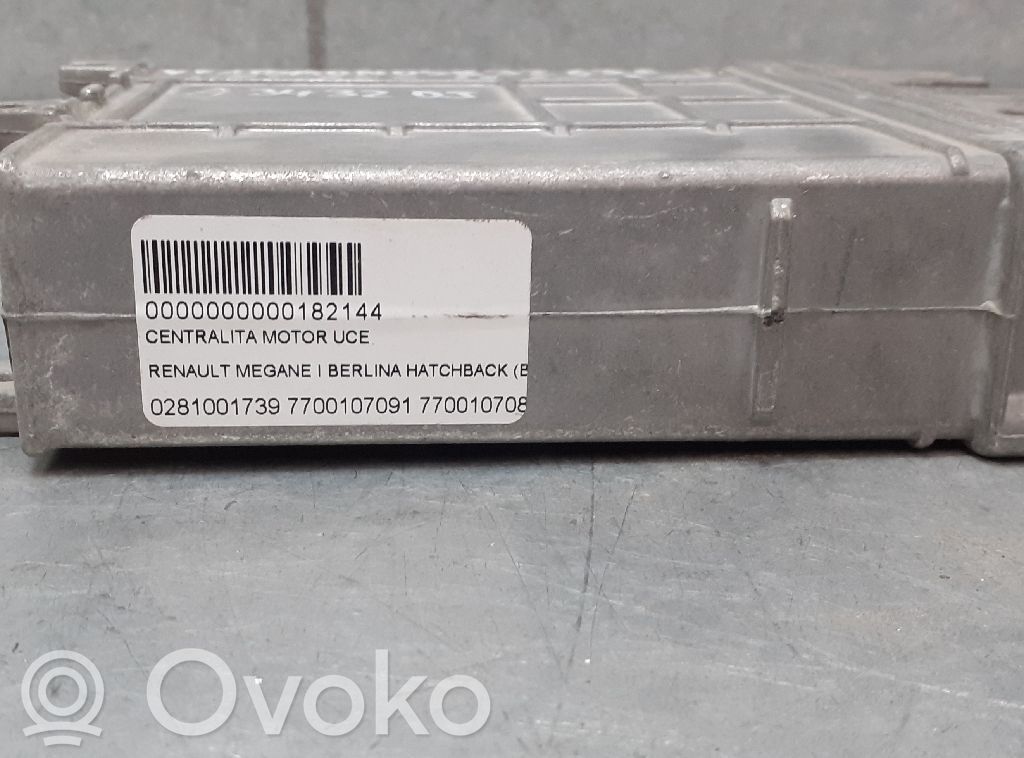 Renault Megane I Engine control unit/module 