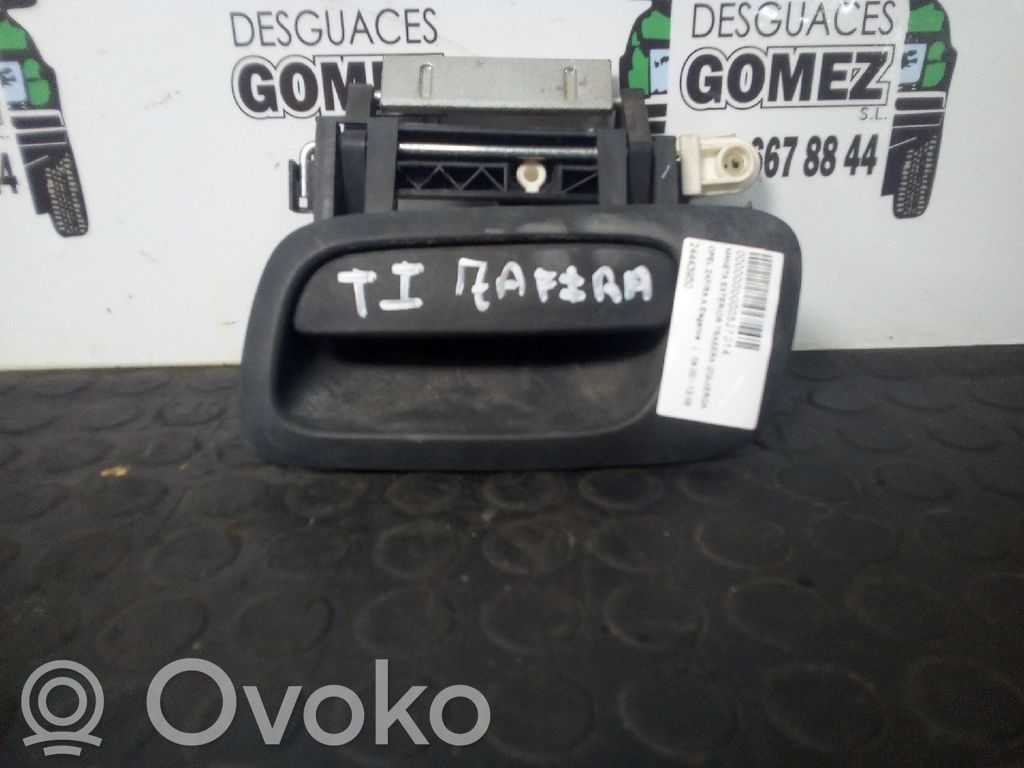 Opel Zafira A Poignée extérieure de porte arrière 