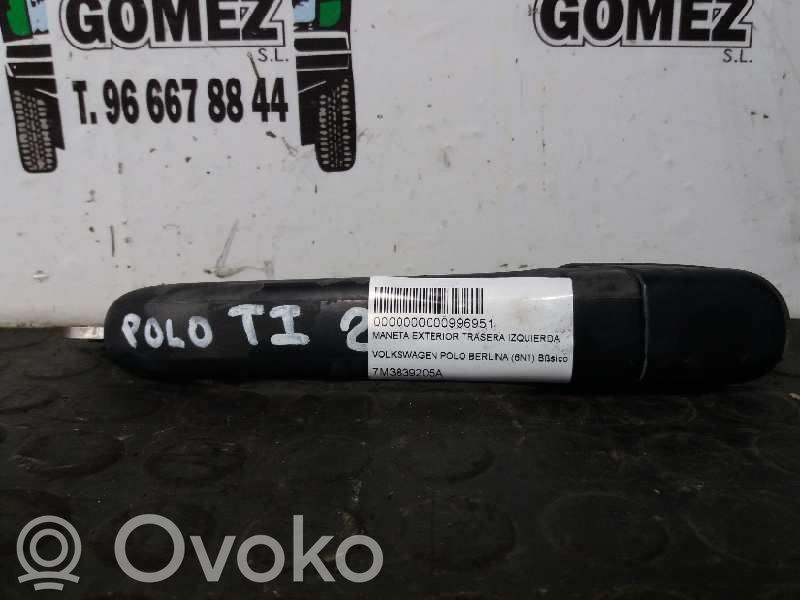 Volkswagen Polo III 6N 6N2 6NF Mâner exterior ușă spate