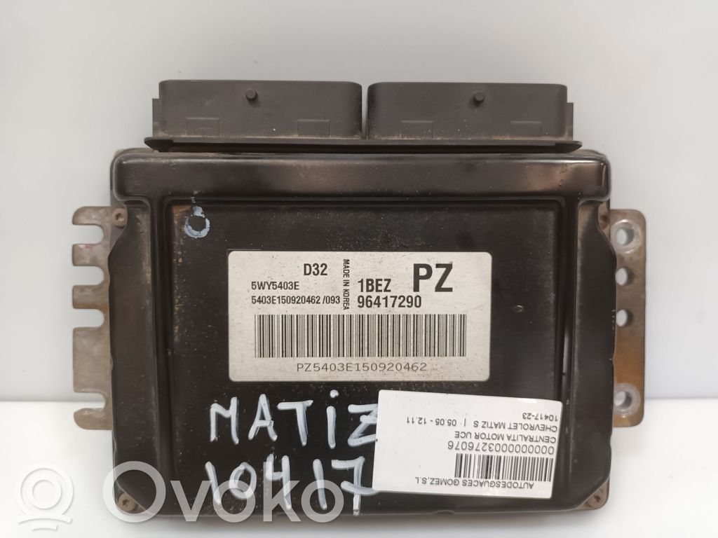 Chevrolet Matiz Centralina/modulo del motore