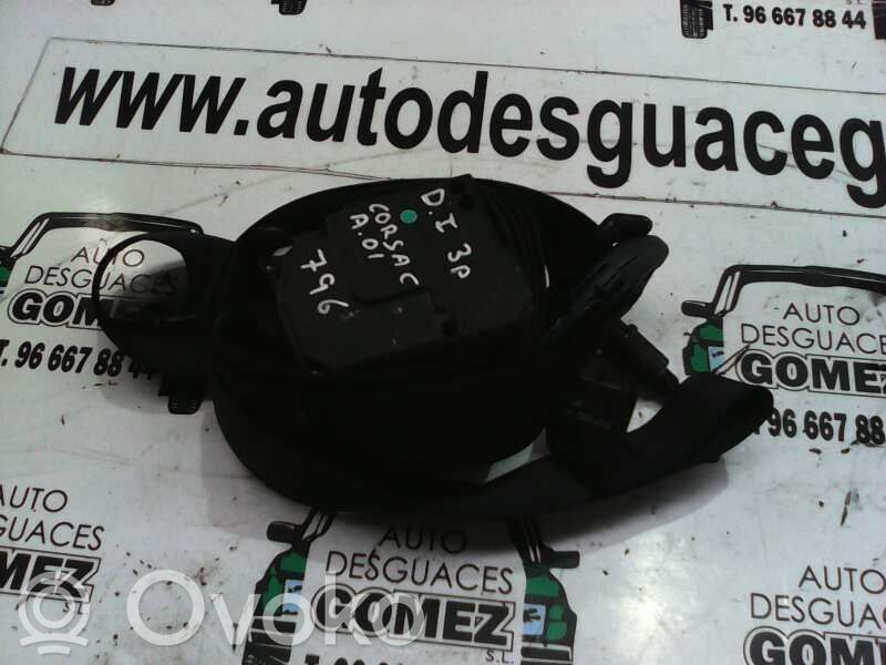 Opel Corsa C Cinturón delantero 