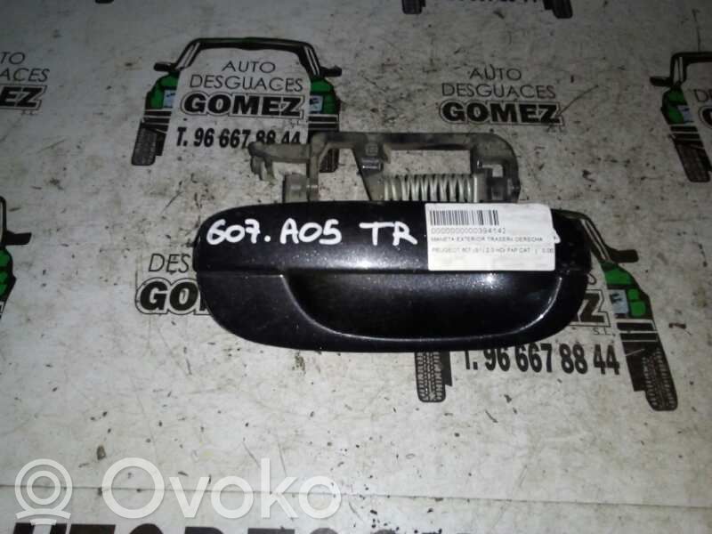 Peugeot 607 Maniglia esterna per portiera posteriore 