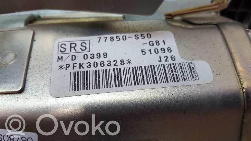 Poduszka powietrzna Airbag pasażera   77850S50G81