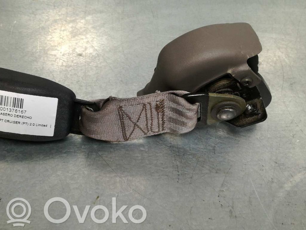 Hebilla del cinturón de seguridad trasero