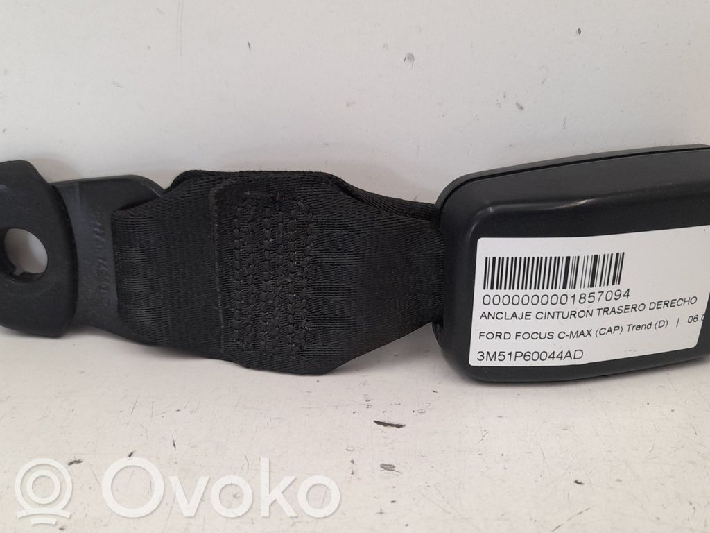 Ford Focus C-MAX Gurtschloss hinten 