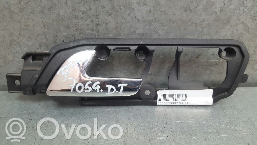 Volkswagen Polo IV 9N3 Klamka wewnętrzna drzwi przednich 