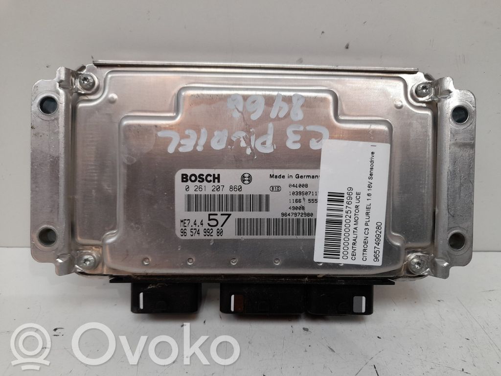 Citroen C3 Engine control unit/module 