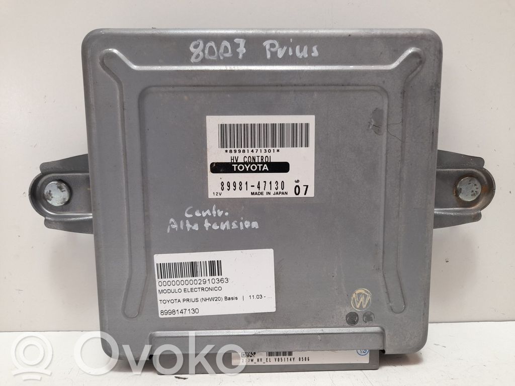 Toyota Prius (NHW20) Alte unități/module de control