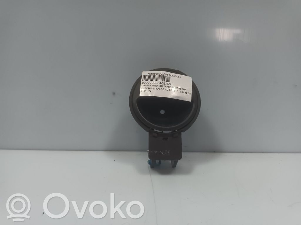 Mâner interior ușă spate   96541649