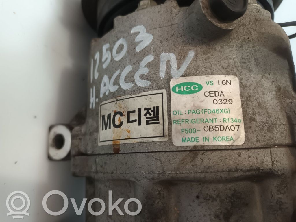 Hyundai Accent Kompresor / Sprężarka klimatyzacji A/C 