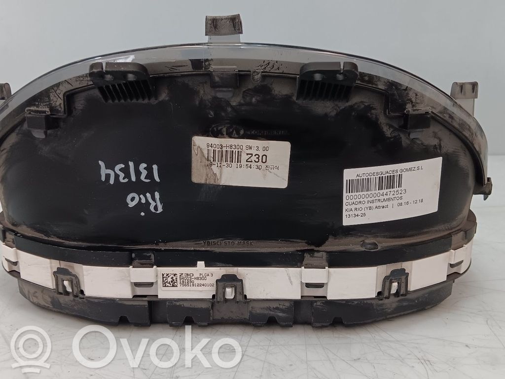 Tachimetro (quadro strumenti)   94003H8300