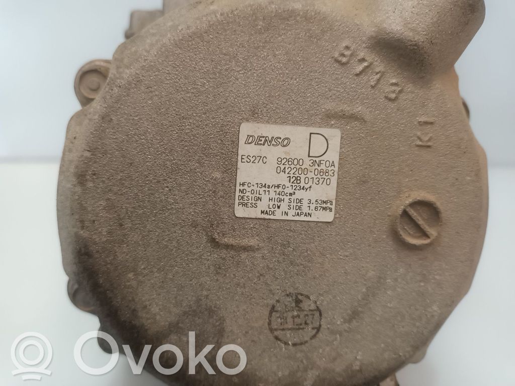 Nissan NV200 Compresor (pompă) aer condiționat (A/C) 