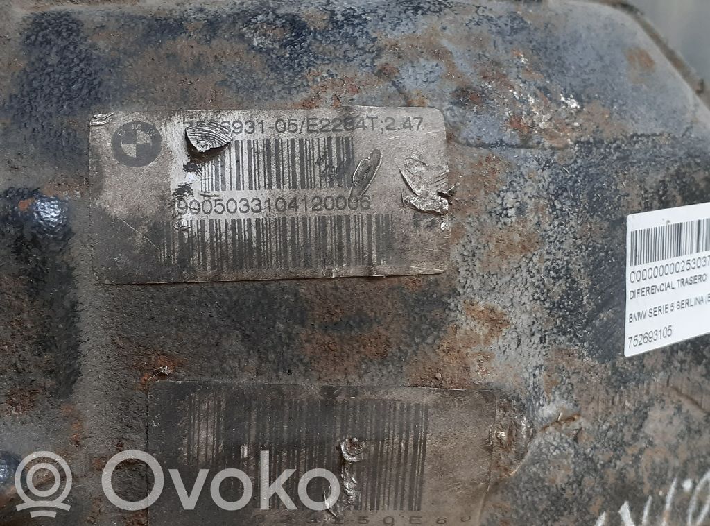 BMW 5 E60 E61 Rear differential 