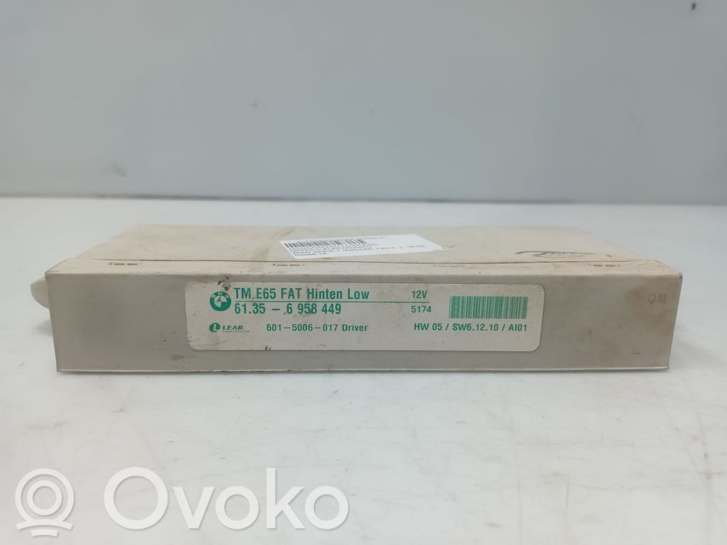 BMW 7 E65 E66 Muut ohjainlaitteet/moduulit 