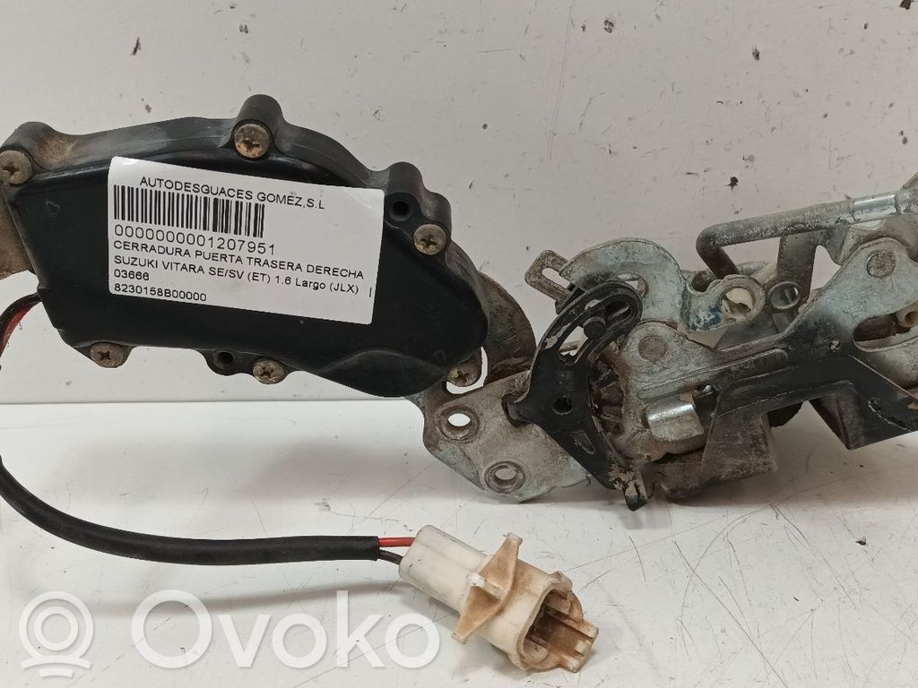 Suzuki Grand Vitara I Zamek drzwi tylnych 