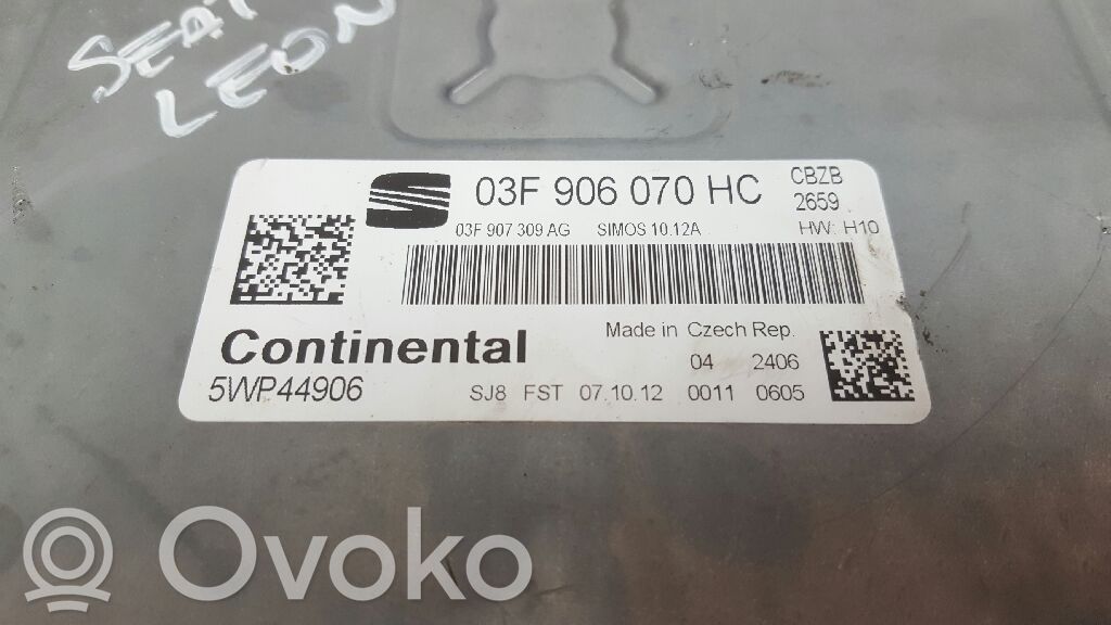 Unidad de control/módulo del motor   03F906070HC