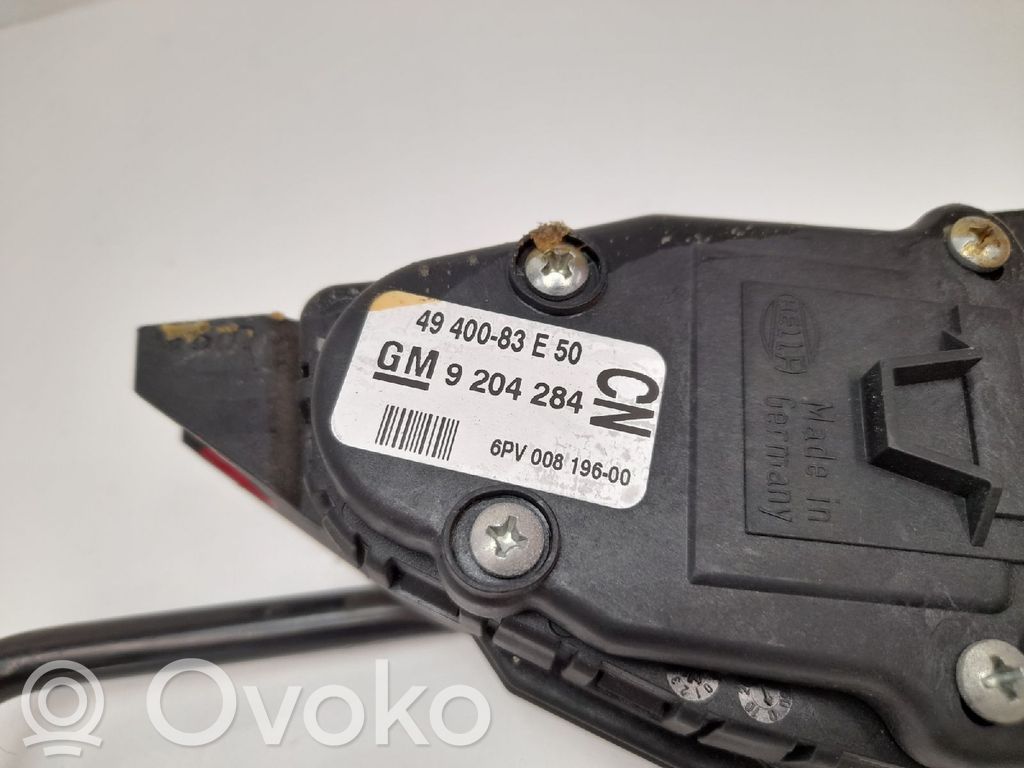 Opel Agila A Accelerator pedal position sensor 