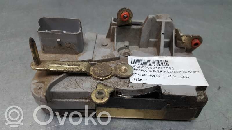 Peugeot 806 Zamek drzwi przednich 