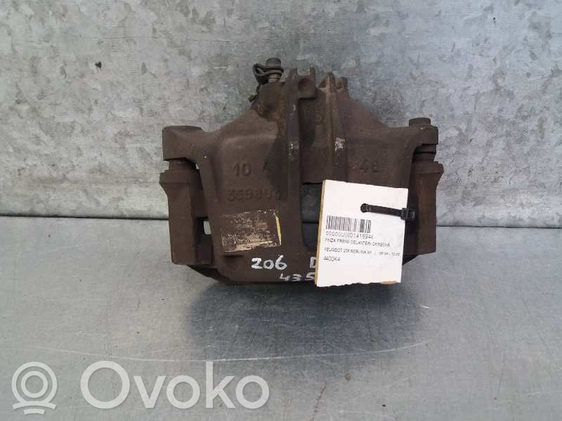 Peugeot 206 Zacisk hamulcowy przedni 