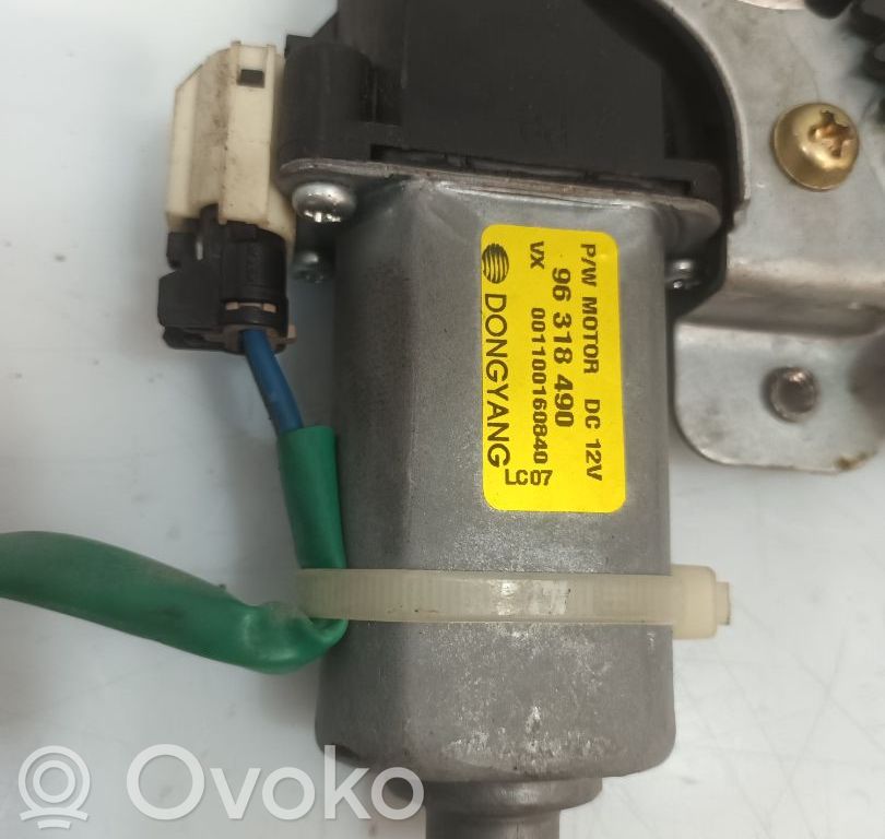 Daewoo Matiz Macara ușă față cu motor 